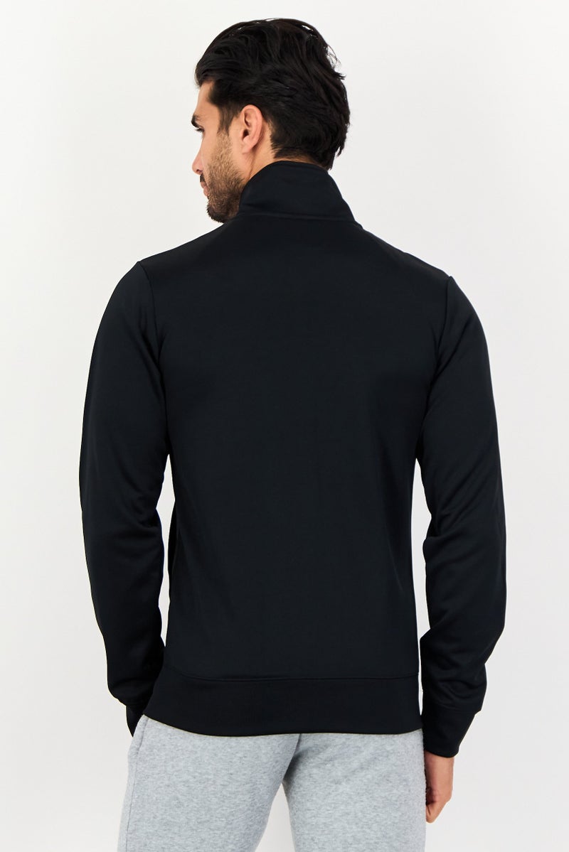 Nike Men Sportswear Fit Long Sleeve Training Track Jacket, Black - Image 2
